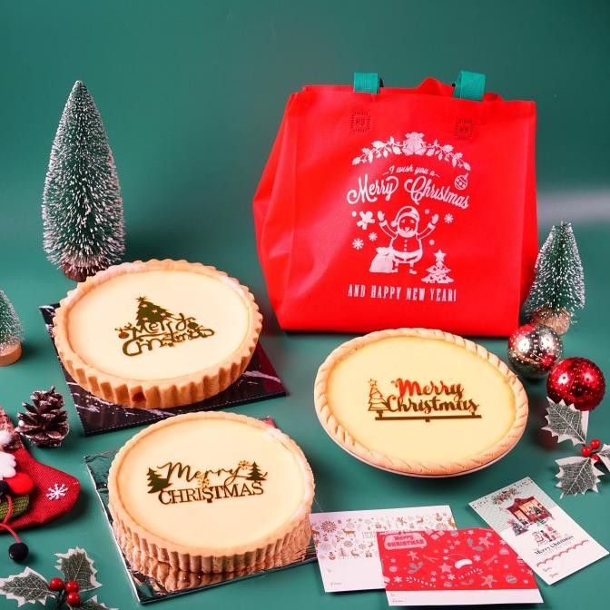 

TART SUSU HAMPERS NATAL/ PIE SUSU ORIGINAL UK 20CM HAMPERS MERRY CHRIS