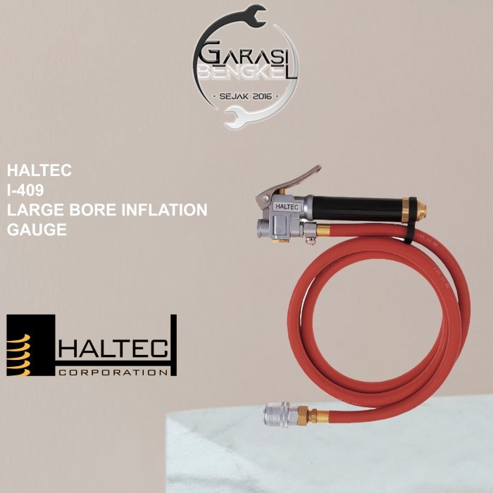 TERBARU Haltec I-409 Inflator Gauge - Pengisian Angin Ban OTR