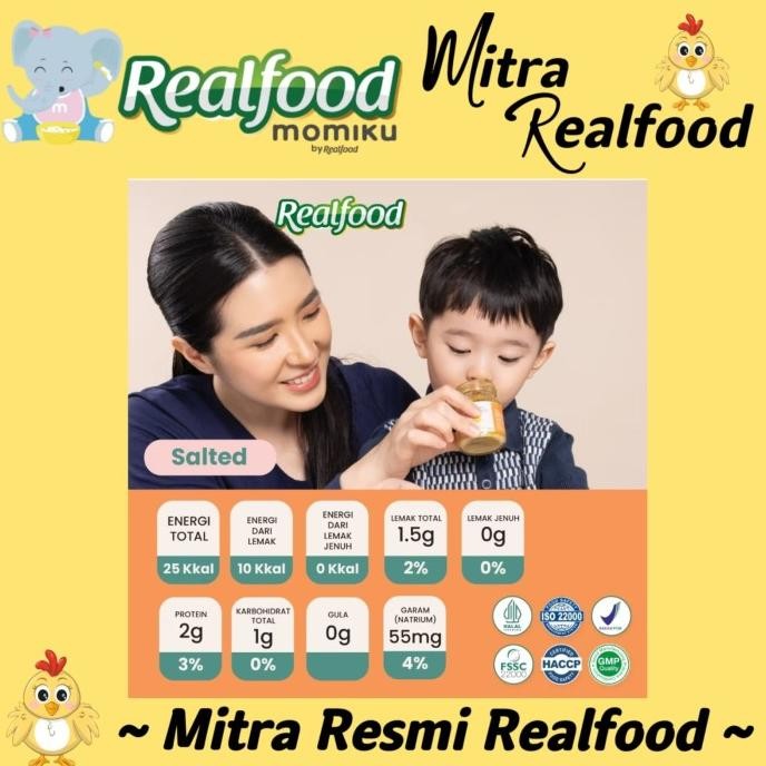 

Realfood Momiku Bone Broth ( Kaldu Mpasi ) Bersertifikat Bpom Halal TD