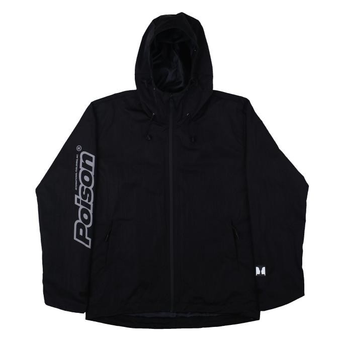 Promo POISON FOREVER KNOWLEDGE IS KING NYLON JACKET BLACK COD