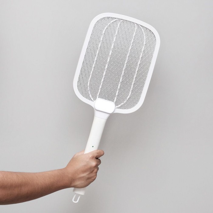 Krisbow Raket Nyamuk Rechargeable 18650 Mosquito Swatter