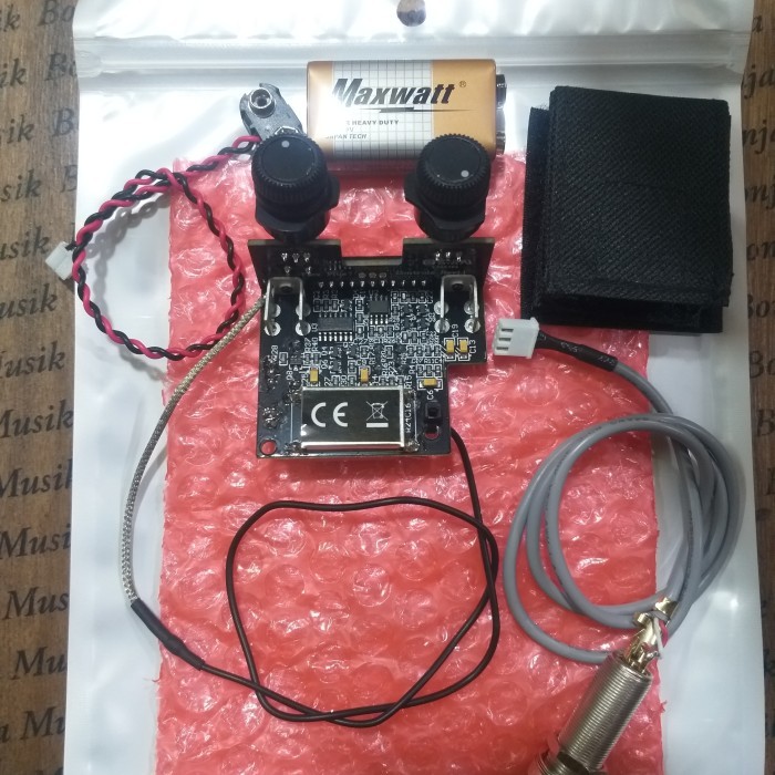 Preamp Fishman Flex Undersaddle Piezo Transducer fishman gitar akustik Terbatas