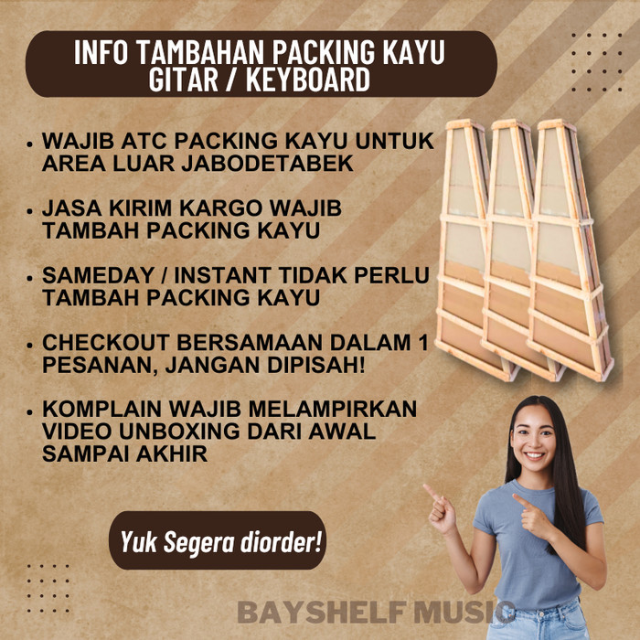 Gitar Akustik C370 Custom Classic Nilon Nylon untuk Pemula