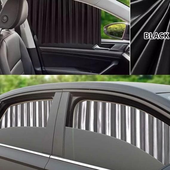 AVANZA XENIA VELOZ -TIRAI MAGNET GORDEN JENDELA KACA MOBIL 4 PCS