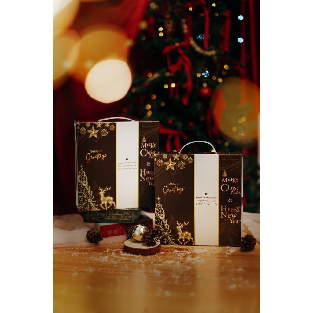 

SNOWBALL - HAMPERS NATAL CHRISTMAS HAMPERS NEW YEAR GIFT PARSEL NATAL HAMPERS TAHUN BARU CHOCOLATE FLOWER TEA