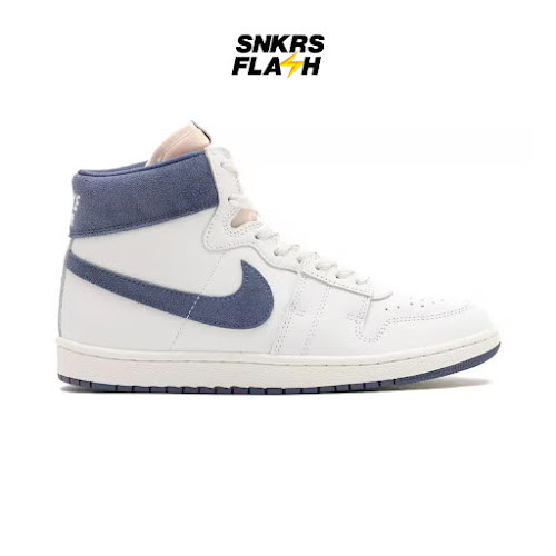 NIKE Jordan Air Ship Pe Sp Summit White Diffused Blue Sepatu Sneakers Pria - DZ3497140 - Size 44.5