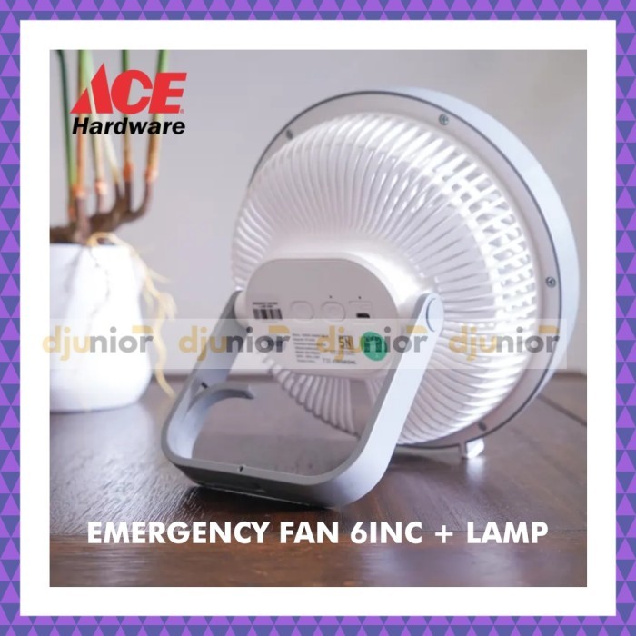 KRISBOW - EMERGENCY LAMP FAN / LAMPU KIPAS ANGIN DARURAT