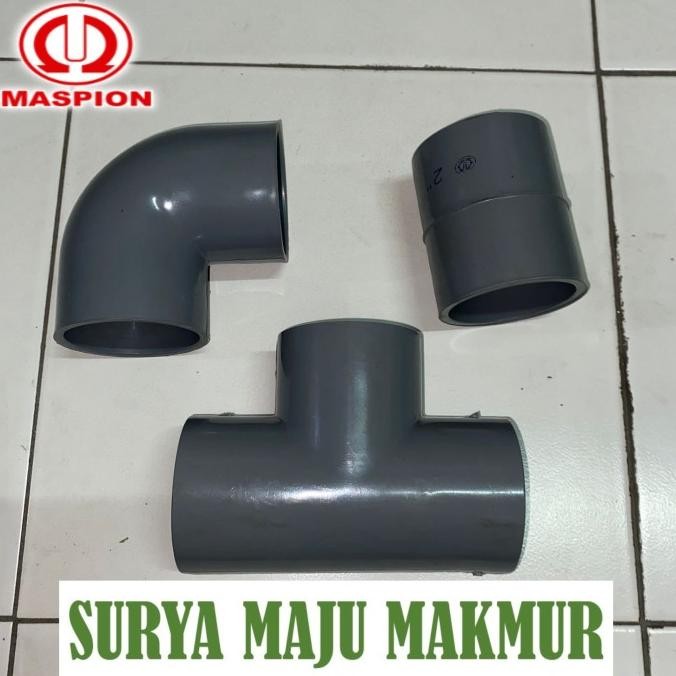 ((((()paling dicari] SAMBUNGAN PIPA 2 INCH MASPION AW KENI 2 INCH TEE 2 INCH SOK 2 INCH MASPION AW L