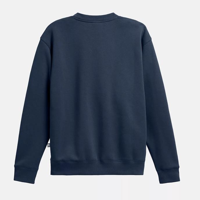 Promo Sweater Pria New Balance Eco Movin Easy Crew Neck Sweatshirt Navy Original MT33902NNY COD