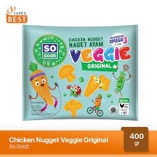 

SO GOOD NAGET AYAM VEGGIE 400 GR