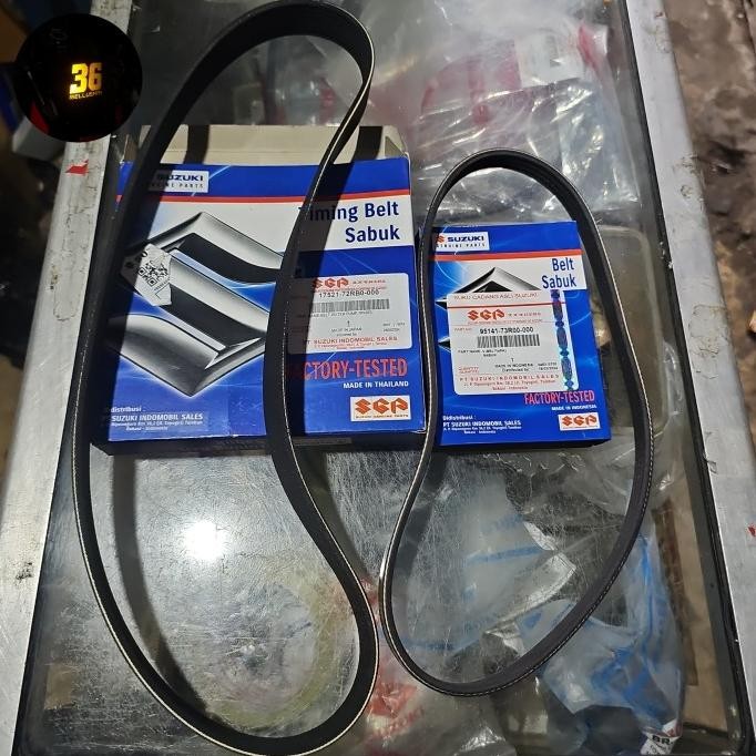 Van Belt Set Dinamo Alternator Dan Ac Suzuki All New Ertiga Hybrid / Ertiga Xl7 Hybrid Best Selling