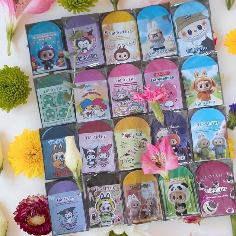 

HRN-813 GROSIR 40 pack (terbaru) amplop lebaran medium isi /paket 400 pcs Original