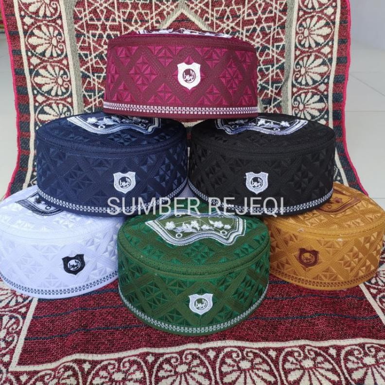 Promo Ramadhan Songkok Peci Kopiah Ustadz Adi Hidayat Peci Malaysia Hitam Peci Asagofah Putih Hitam 