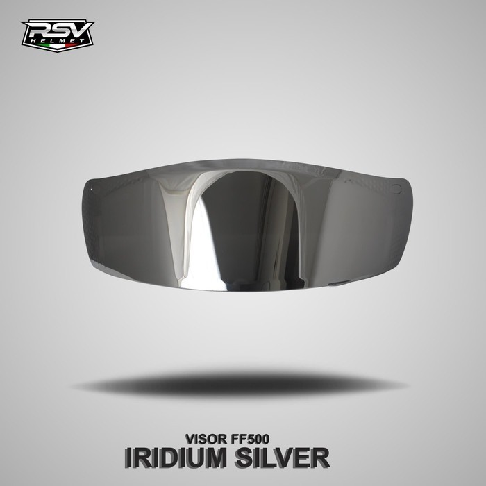 TERLARIS VISOR RSV FF500 IRIDIUM SILVER