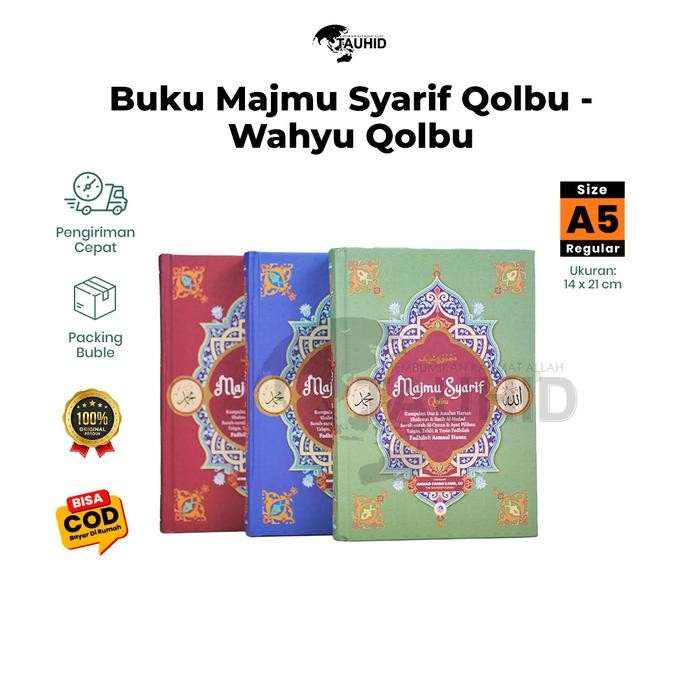 HARGA DISKON Buku Majmu Syarif Qolbu Tasdiqiya harcover Kitab Yasin dan surat quran pilihan Mushaf