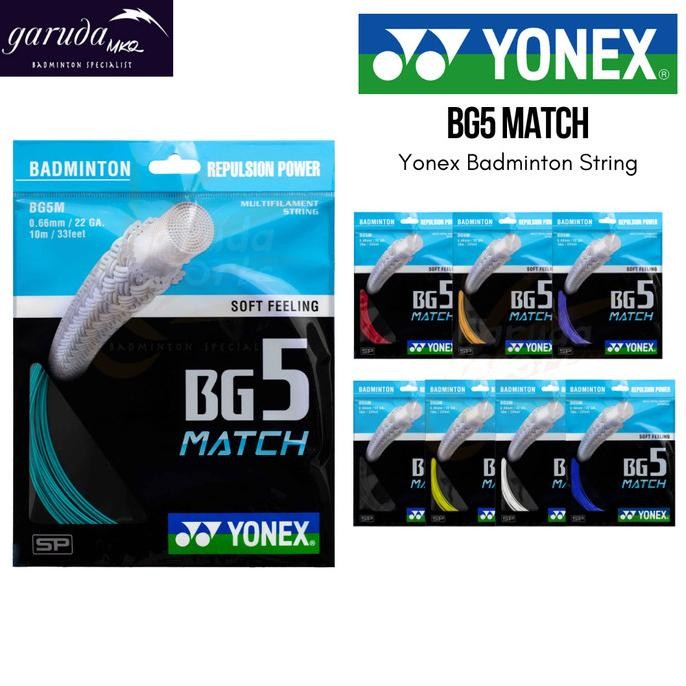 Terbaru Senar Badminton Yonex Match 5 Senar Yonex Bg 5 Senar Yonex Bg 5 Match