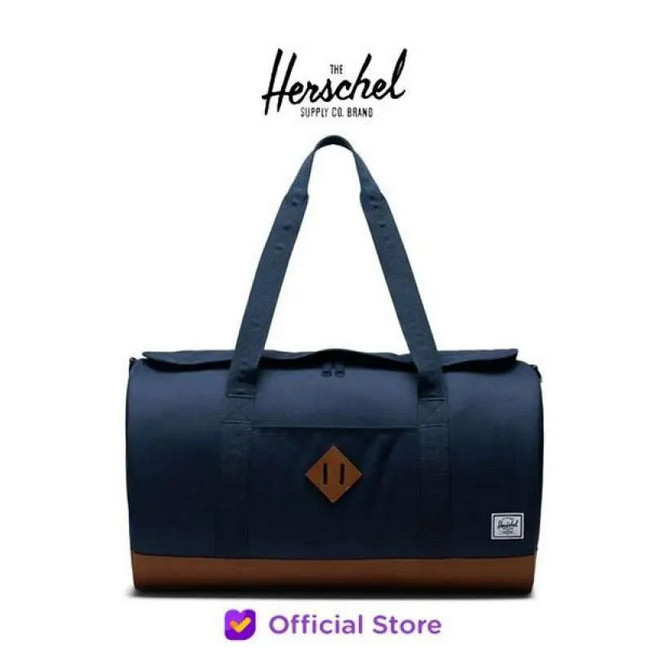 Herschel 37L Heritage Duffle Bag - Navy