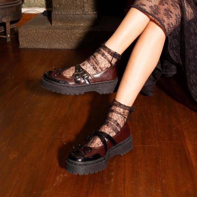 Promo CEKHAS - New Jisoo Wood Shoes COD