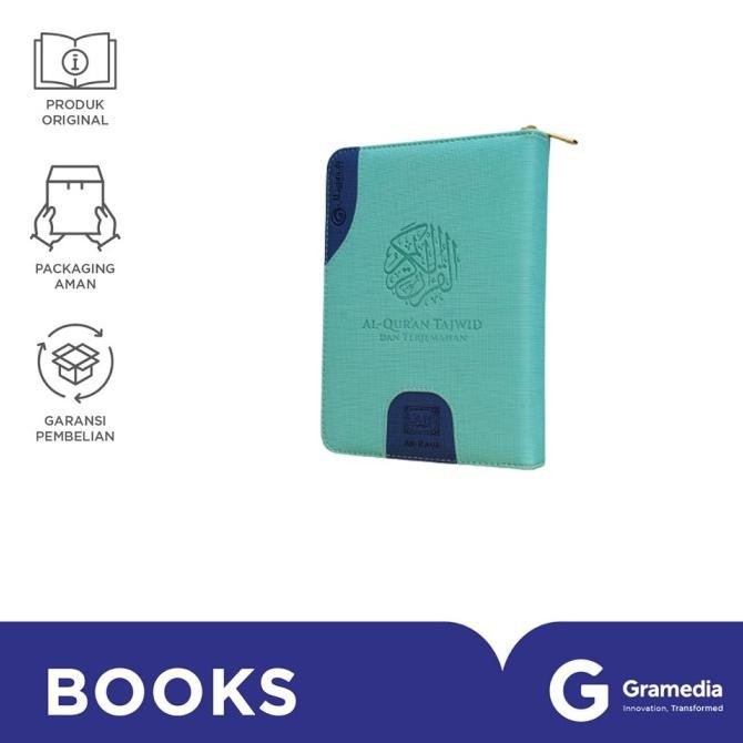 

Al Quran Ar-Rauf Tajwid Terjemah Pelangi Resleting A5 Sdg TK