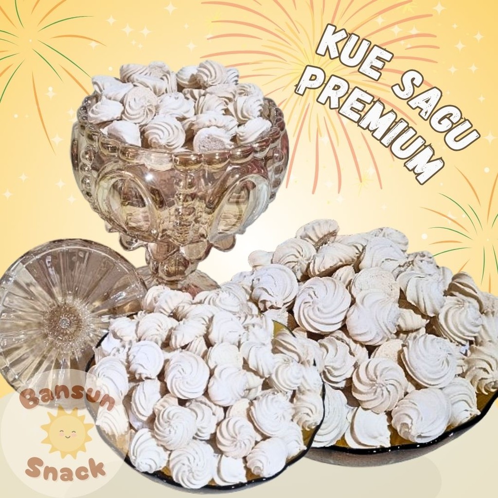 

1 KG Kue Bangkit | Biskuit Sagu Premium