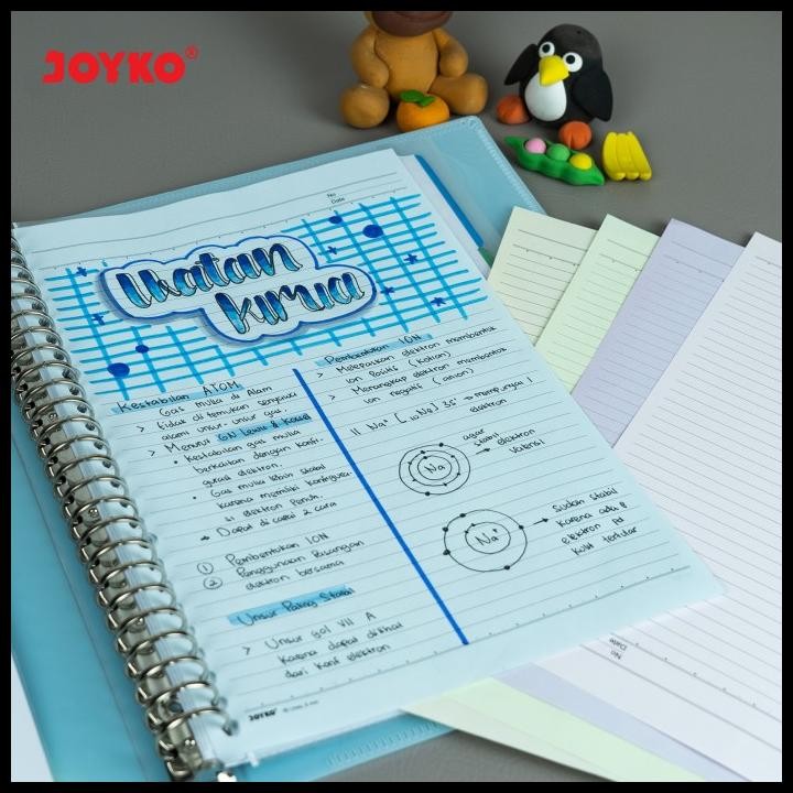 

Terlaris Joyko Loose Leaf A5 B5 Colour / Isi Kertas Binder A5 B5 Joyko Warna Good Quality