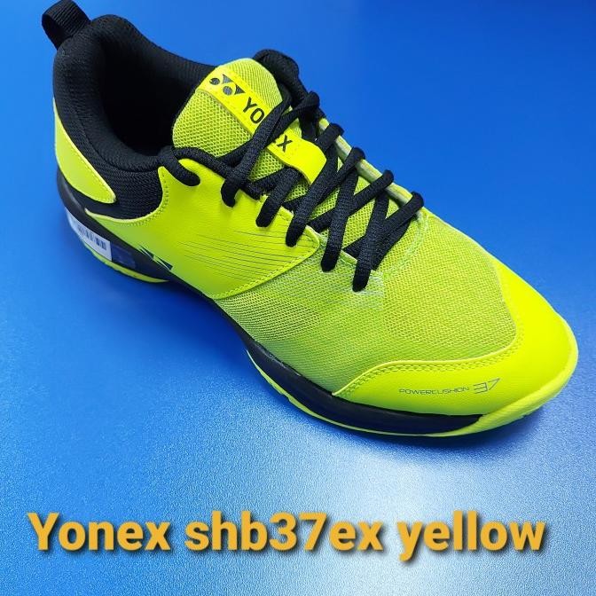 Sale Sepatu Badminton/Bulu Tangkis Yonex Shb37Ex Yellow