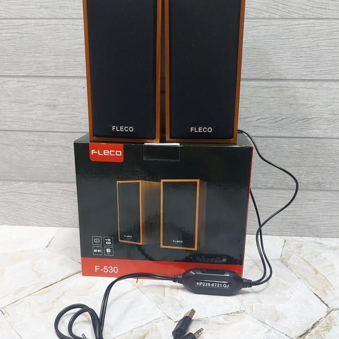 SPEAKER MULTIMEDIA ORIGINAL FLECO F-530 - SPEAKER KOMPUTER FLECO 530