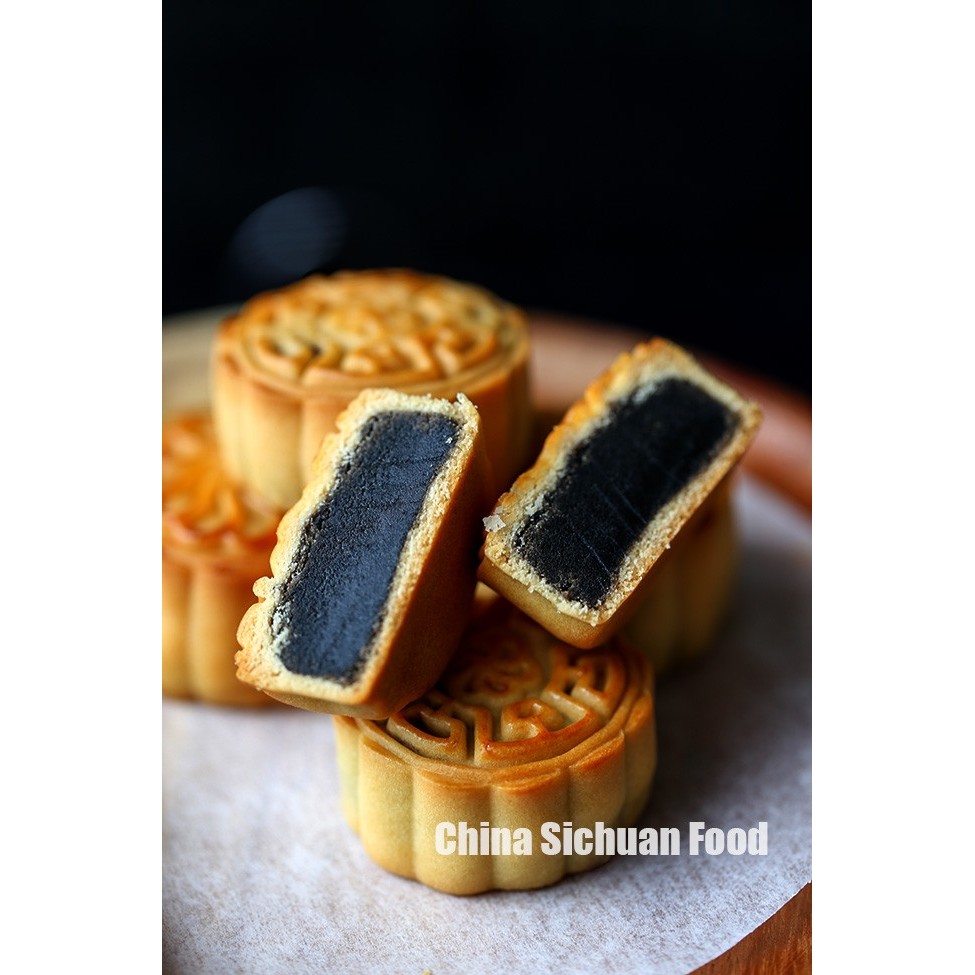 

Filling Tausa Wijen Hitam Black Sesame Paste Isian Mooncake Roti 1 Kg