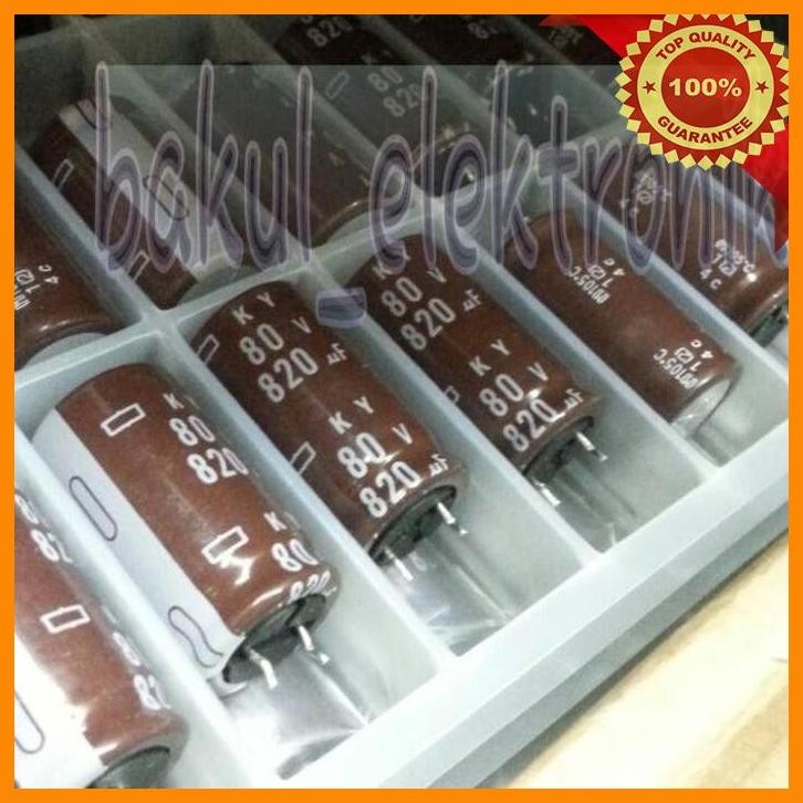 [bak] elco nippon chemicon ky 820uf 80v