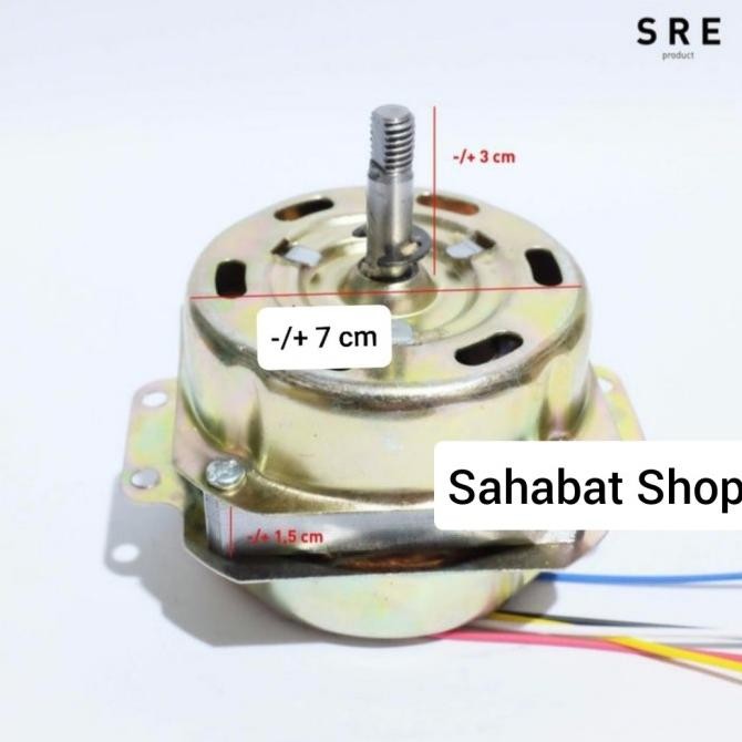 DINAMO MESIN KIPAS ANGIN DUDUK KOTAK / BOX FAN MULTI GMC SANEX OKAYAMA H85S