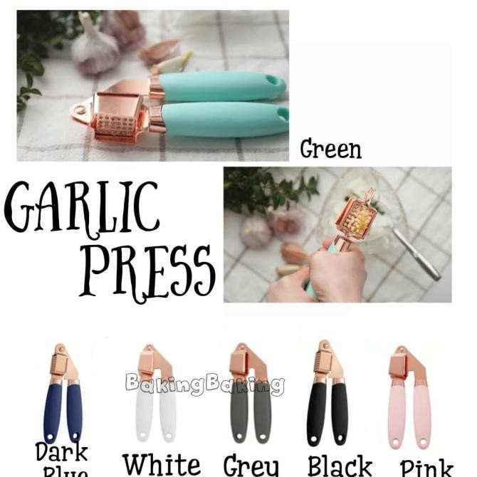 

GARLIC PRESS / ALAT PENGHANCUR PENEKAN BAWANG PUTIH - ROSE GOLD SERIES ORIGINAL
