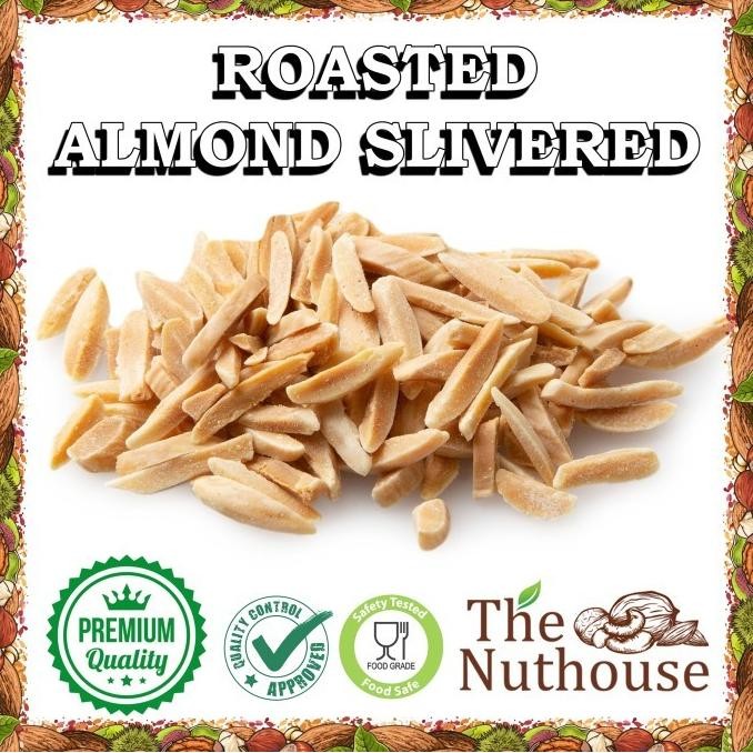 

500gr Almond Slivered Roasted / Kacang Almonds Potong Panggang Berkualitas