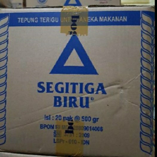 

TERIGU SEGITIGA BIRU PER DUS 500 GRAM