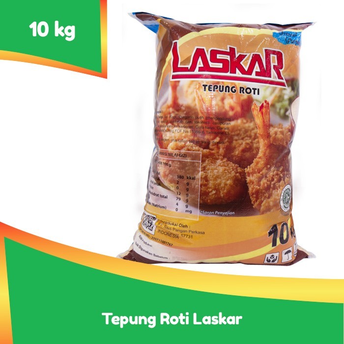

TEPUNG PANIR MIX / PANCO / BREAD CRUMB / TEPUNG ROTI LASKAR 10KG