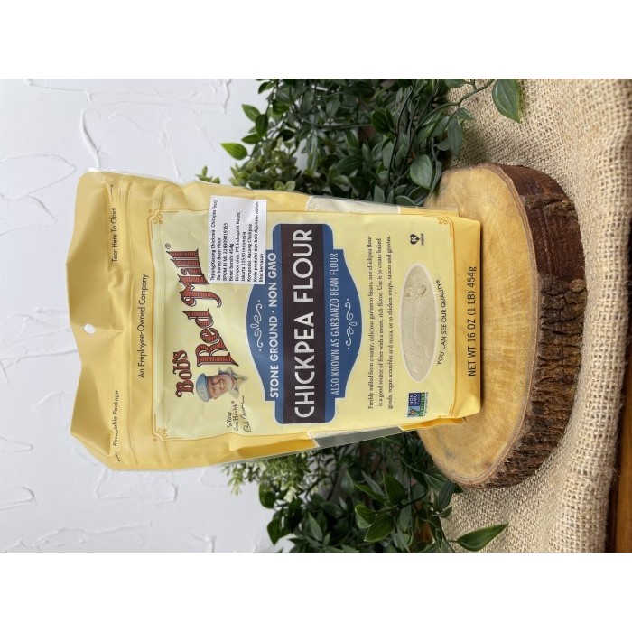 

BOB'S RED MILL CHICKPEA FLOUR / TEPUNG GARBANZO 454 GR