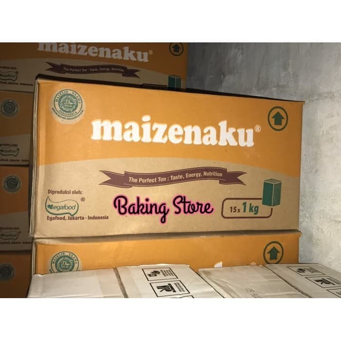 

TEPUNG MAIZENA MERK MAIZENAKU 15X1KG - GOSEND ONLY!!!