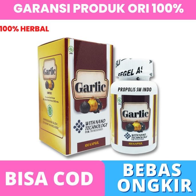 

BLACK GARLIC KAPSUL BAWANG PUTIH HITAM TUNGGAL LANANG ASLI 100% ORIGINAL