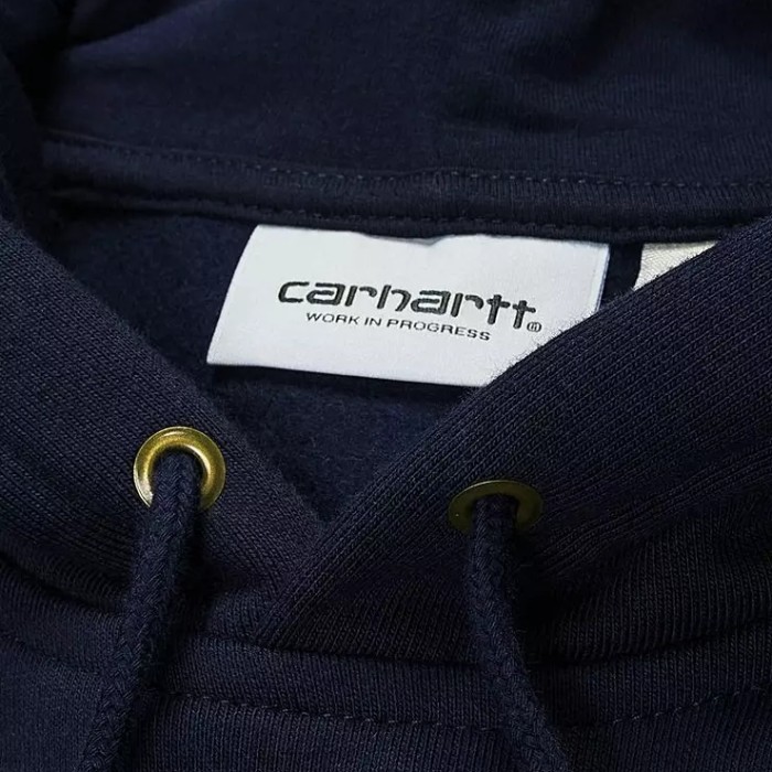 Terbaru Carhartt Wip - Carhartt Hooded Chase Sweatshirt - Black/Gold Best Seller