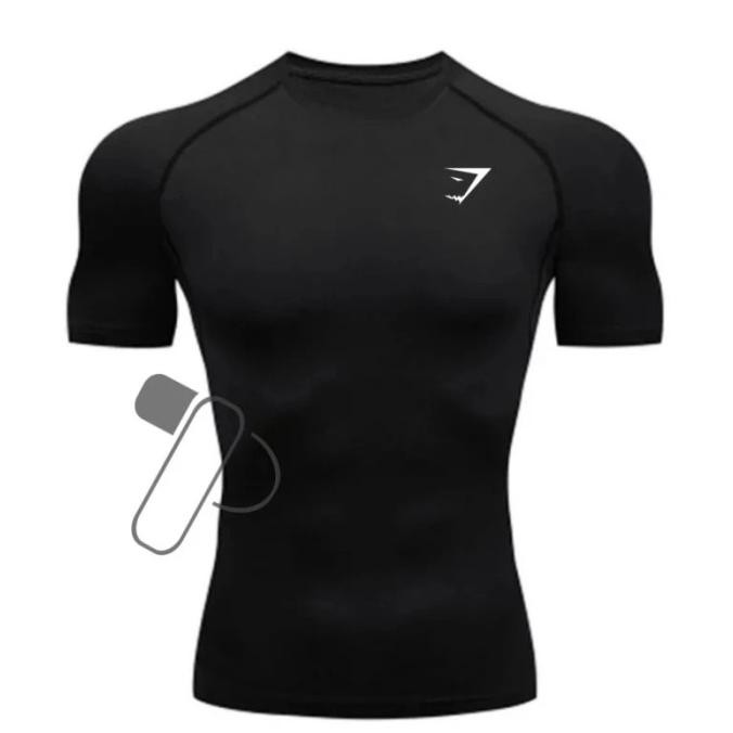 Trending Baju Olahraga Kompresi Ketat Gymshark/ Baju Gymshark/ Baju Olahraga Gymshark