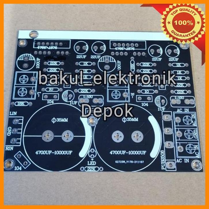 [bak] pcb amplifier lm1876 btl stereo