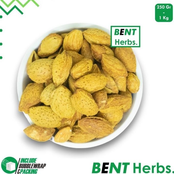 

Kacang Almond Panggang 500 Gr Curah Renyah Rasa Susu Roasted Almond Murah Berkualitas
