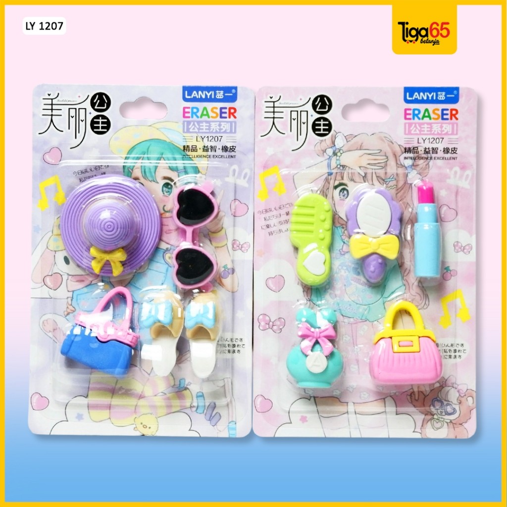 

Penghapus / Perlengkapan Sekolah / Barbie Miniature Eraser / Penghapus Anak / Ly1207