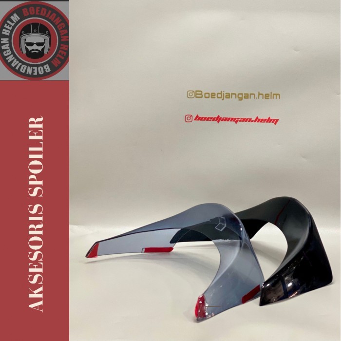 TERBARU SPOILER HELM KYT RC7 - KYT HELM RC7 SPOILER