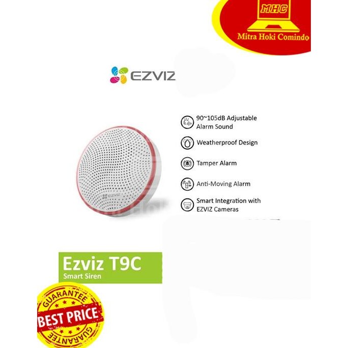 Smart Home Alarm Sensor SIRENE ALARM EZVIZ T9C Sensor Siren