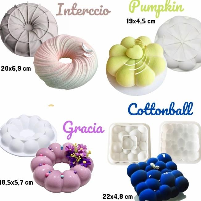 CETAKAN SILIKON ENTREMET SILIKON PUDING CETAKAN PUDING SILIKON KUE