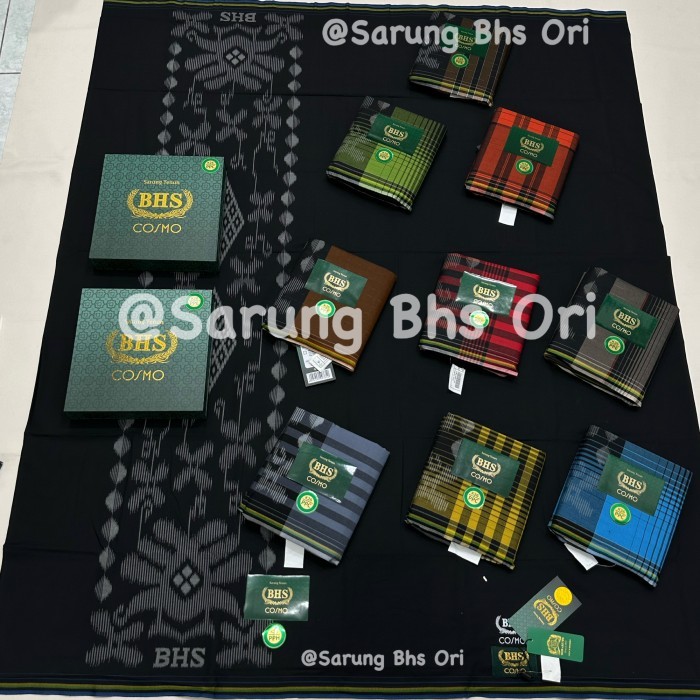 Terlaris Sarung Bhs Hitam Polos Bhs Putih Polos Sarung Bhs Cosmo Termurah Ori