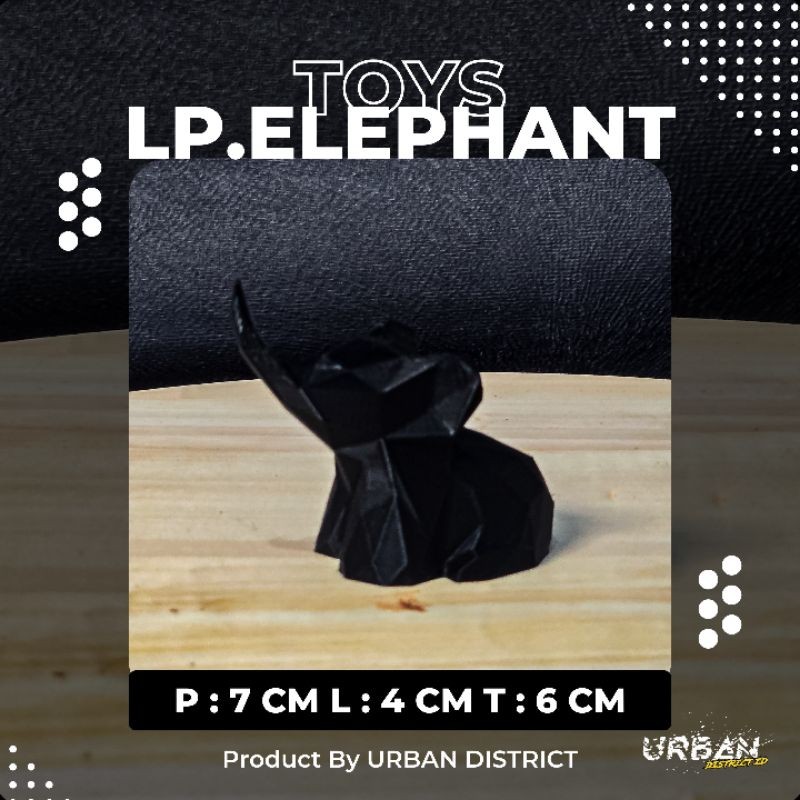 

Terlaris Urban Project Toys Decoration Low Poly Gajah Elephant By District Garskin Stiker Custom Case Laminasi Tebal COD