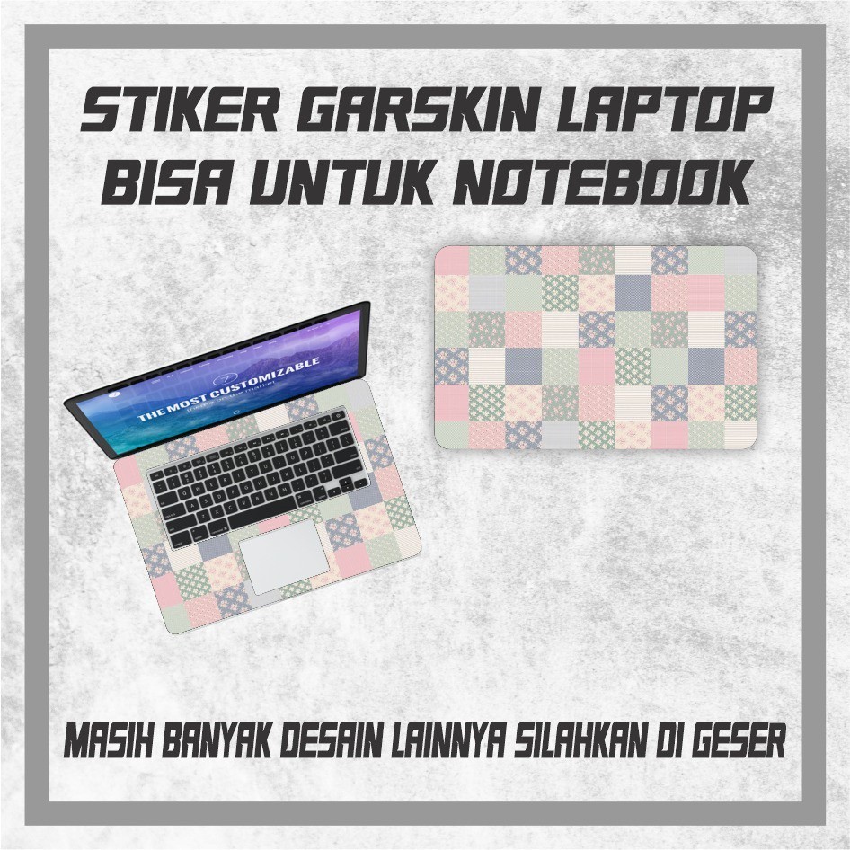 

Terlaris Stiker Terbaru Kotakkotak Lucu Berbagai Warna Multigrafika 36 Garskin Custom Case Laminasi Tebal COD
