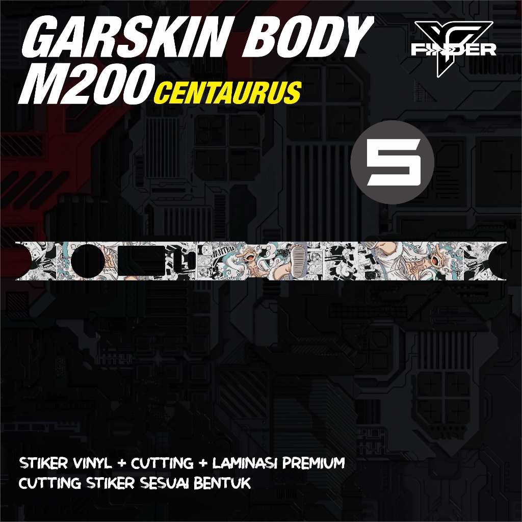

Terlaris Stiker Outer M200 Keren Garskin Custom Case Laminasi Tebal COD