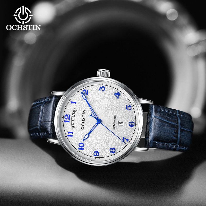 OCHSTIN Mechanical Watches Men Elegant Design Male Clock Automatic Business Wristwatches Auto Day